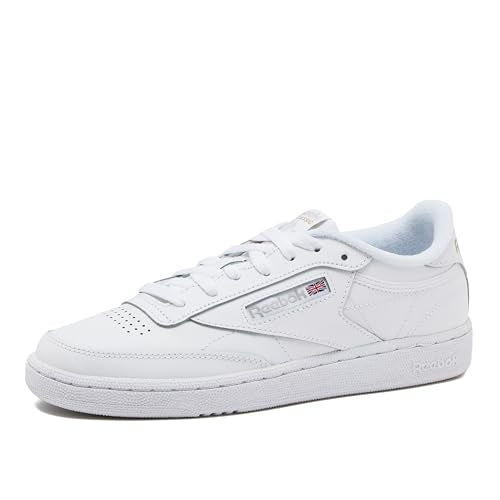 Reebok Men's Club C 85 Tennis Shoes, Casual Fashion White Sneakers