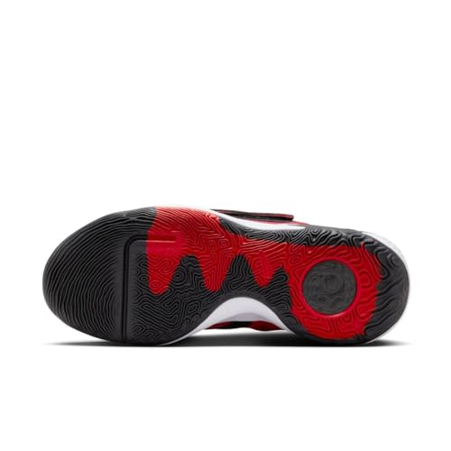 KD Trey 5 X Basketball Shoes (DD9538-006, Black/University RED-Bright Crimson)