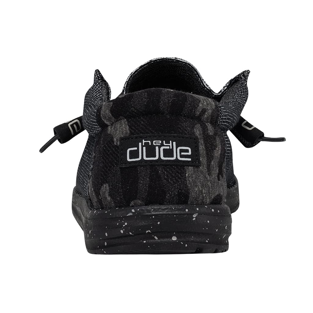 Hey Dude Men's Wally Stretch | Men's Loafers | Comfortable & Light-Weight