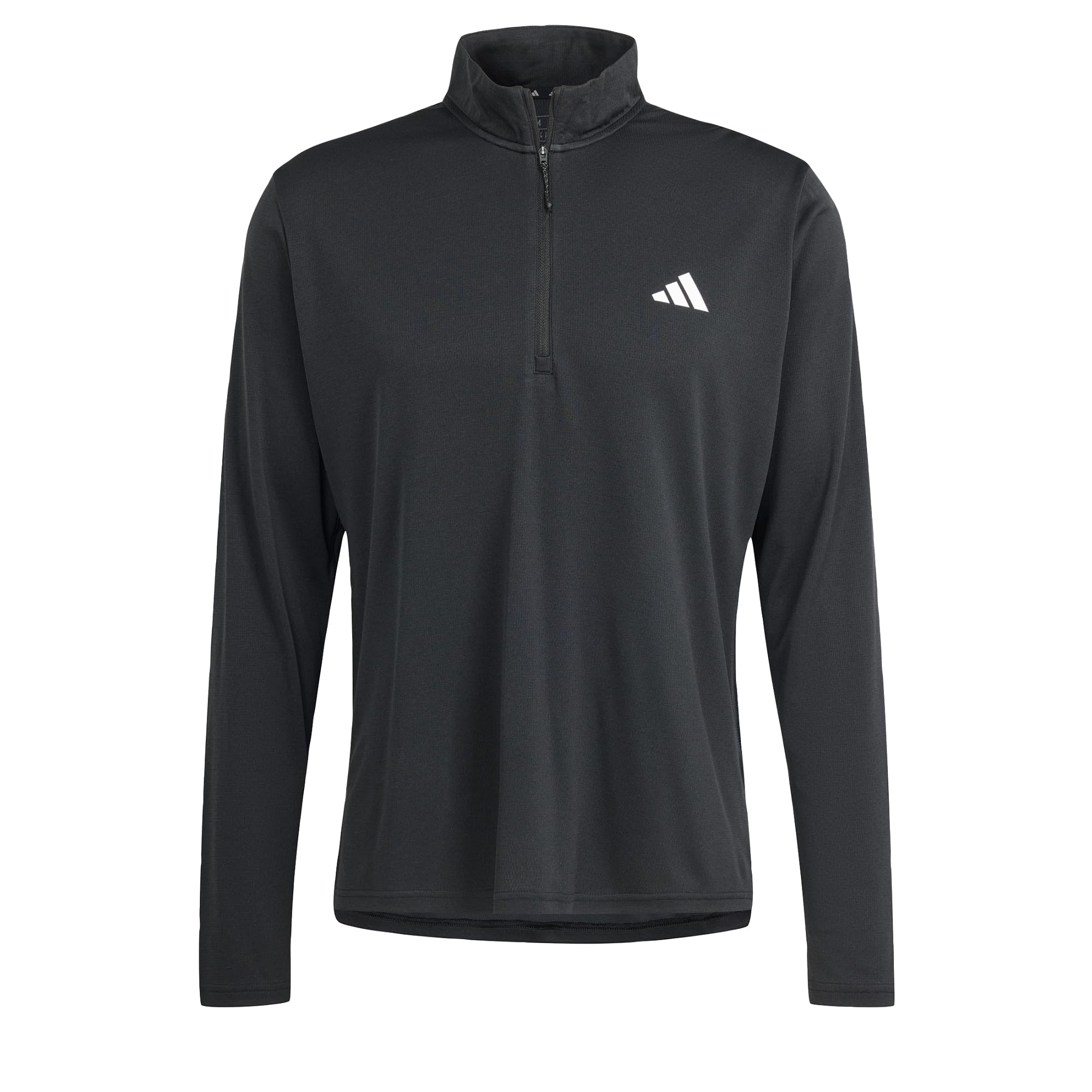 adidas Men's Train Essentials Quarter-Zip Long Sleeve T-Shirt