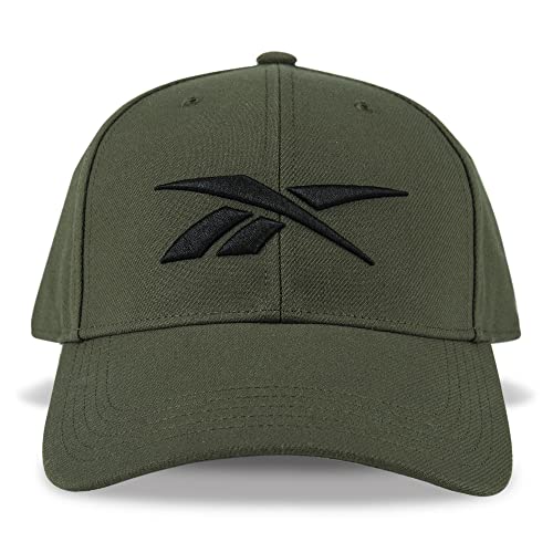Reebok Unisex-Adult Vector Classic Ballcap with Adjustable Snapback for Men and Women (One Size Fits Most)