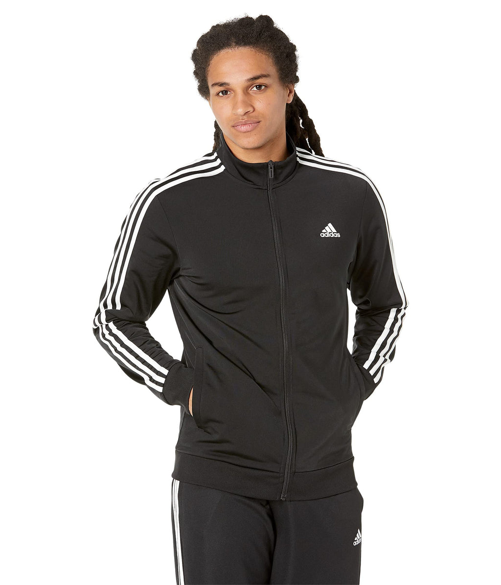 adidas Men's Essentials Warm-up 3-stripes Track Top