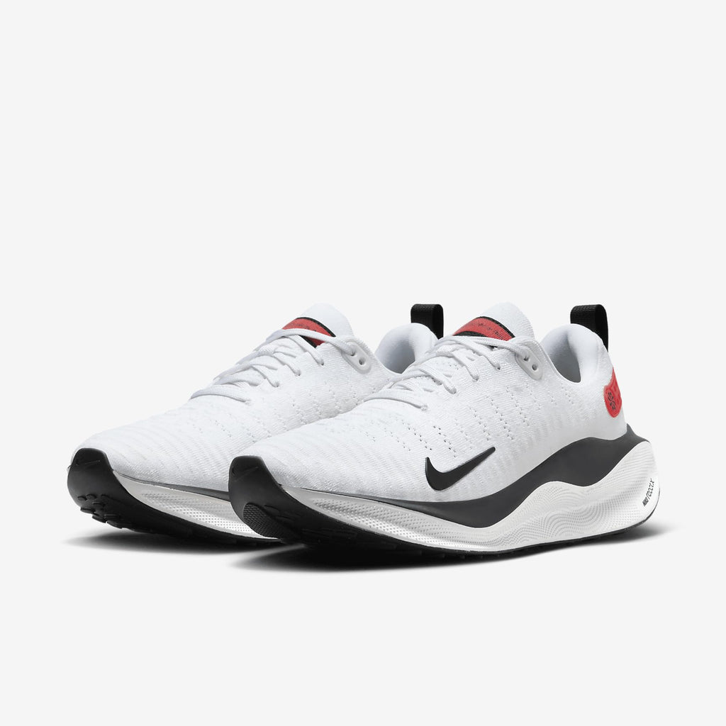 Nike InfinityRN 4 Men's Road Running Shoes (DR2665-100, White/Platinum Tint/Light Crimson/) Size 8.5