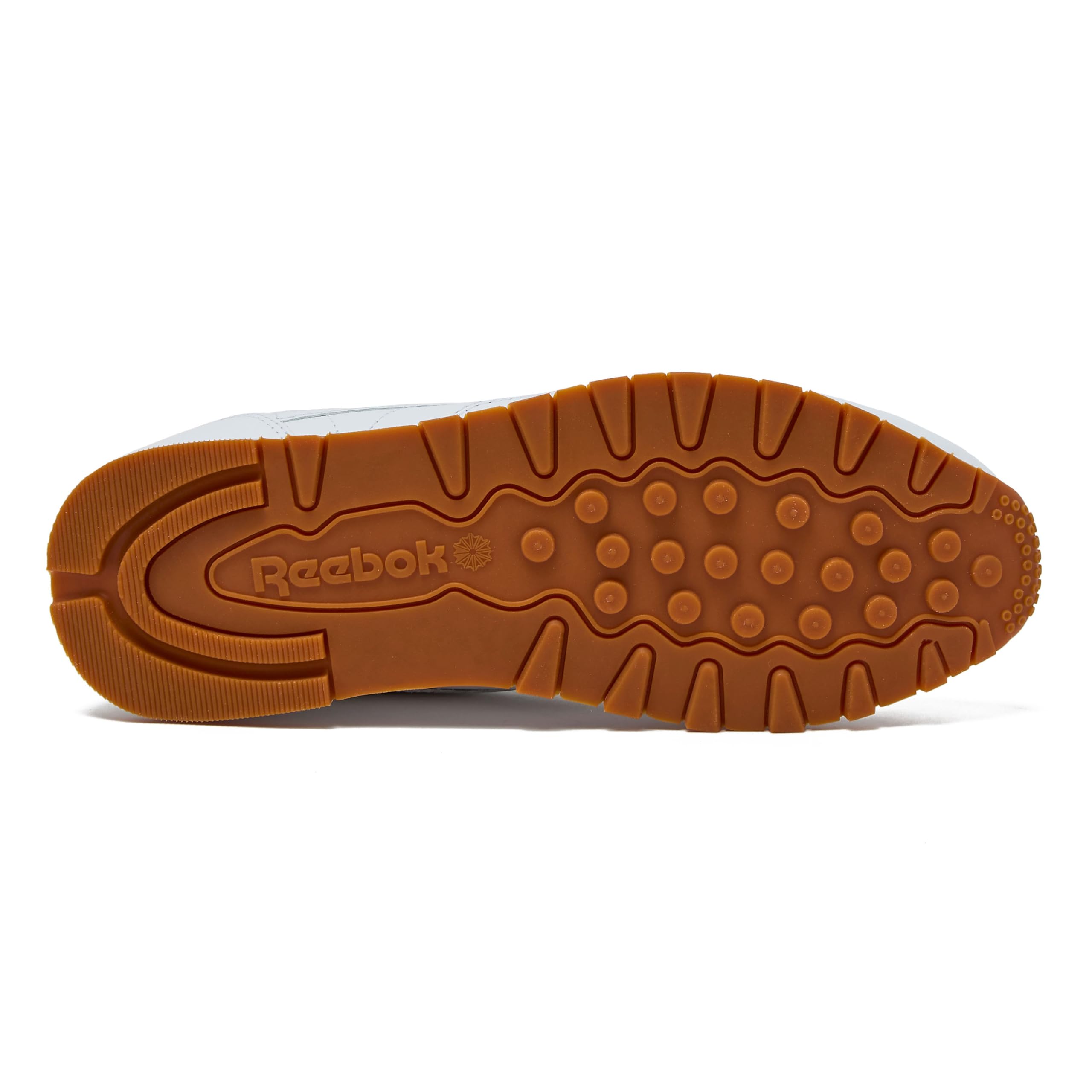 Reebok Classic Leather Sneakers for Men - Black or White Tennis Mens Shoes, Footwear White/Pure Grey3/Reebok Gum3, 8.5