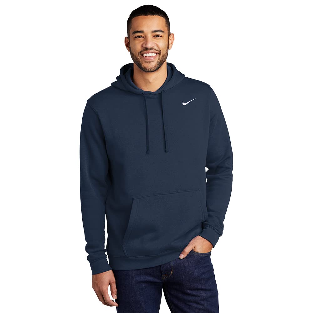 Nike Men's Hoodie Sweatershirt Pullover Club Cotton With Big and Tall Sizes