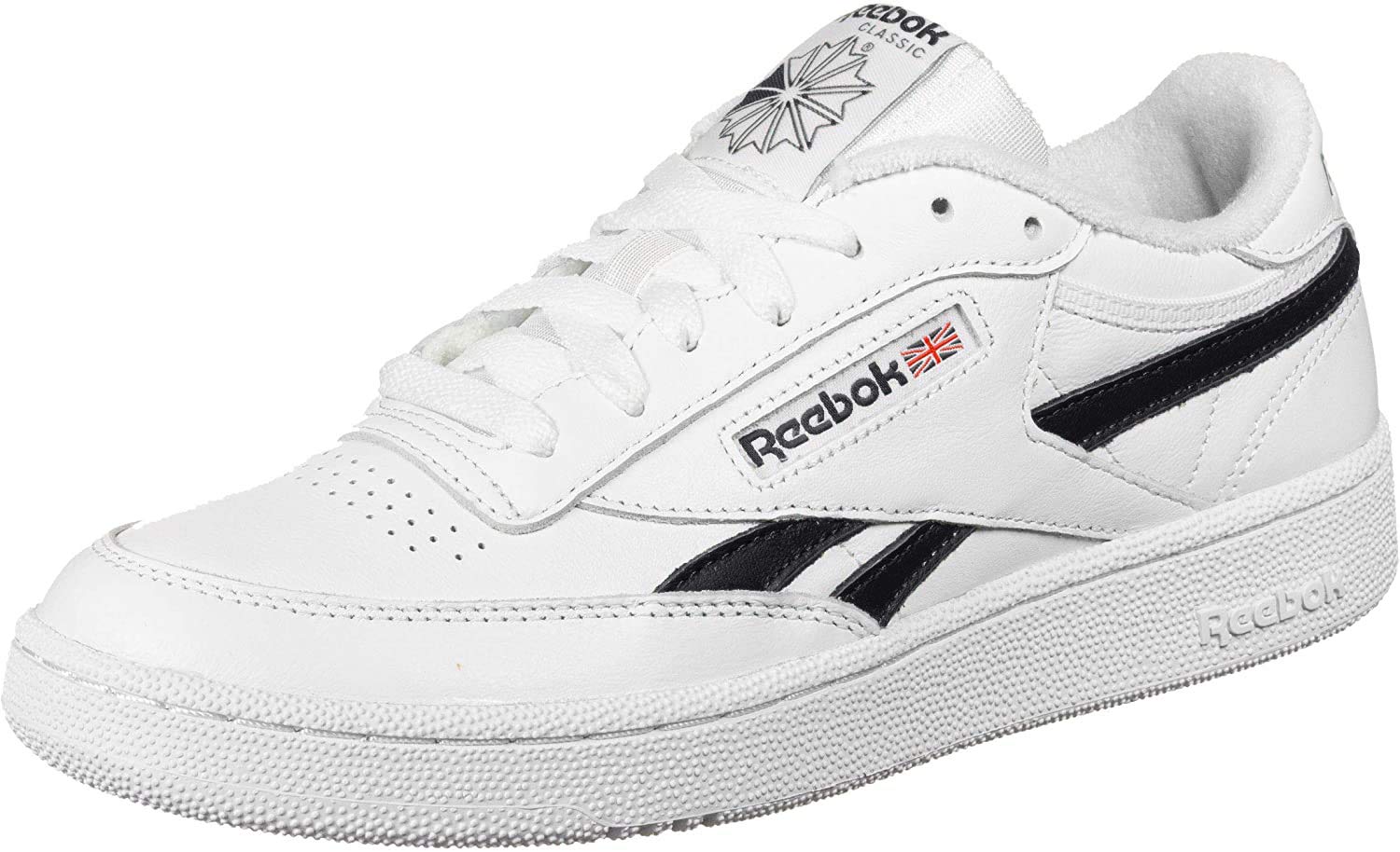 Reebok Men's Revenge Plus Shoe, White/Black, 8 M US