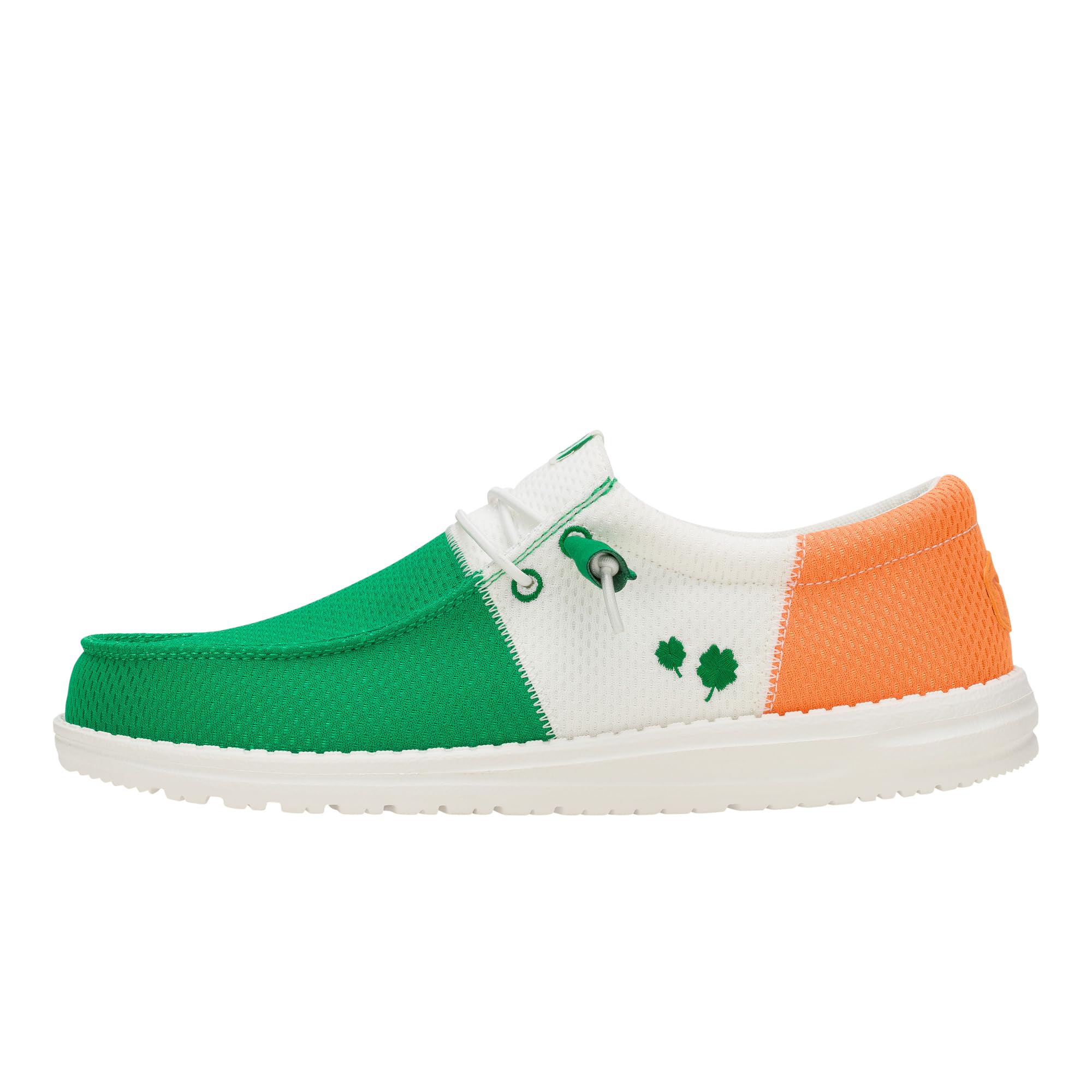 HEYDUDE Wally Tri Irish Flag, Men’s Shoes, Men's Slip-on Loafers, Comfortable & Light-Weight