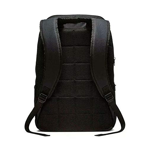 NIKE Brasilia XLarge Backpack 9.0, Black/Black/White, Misc
