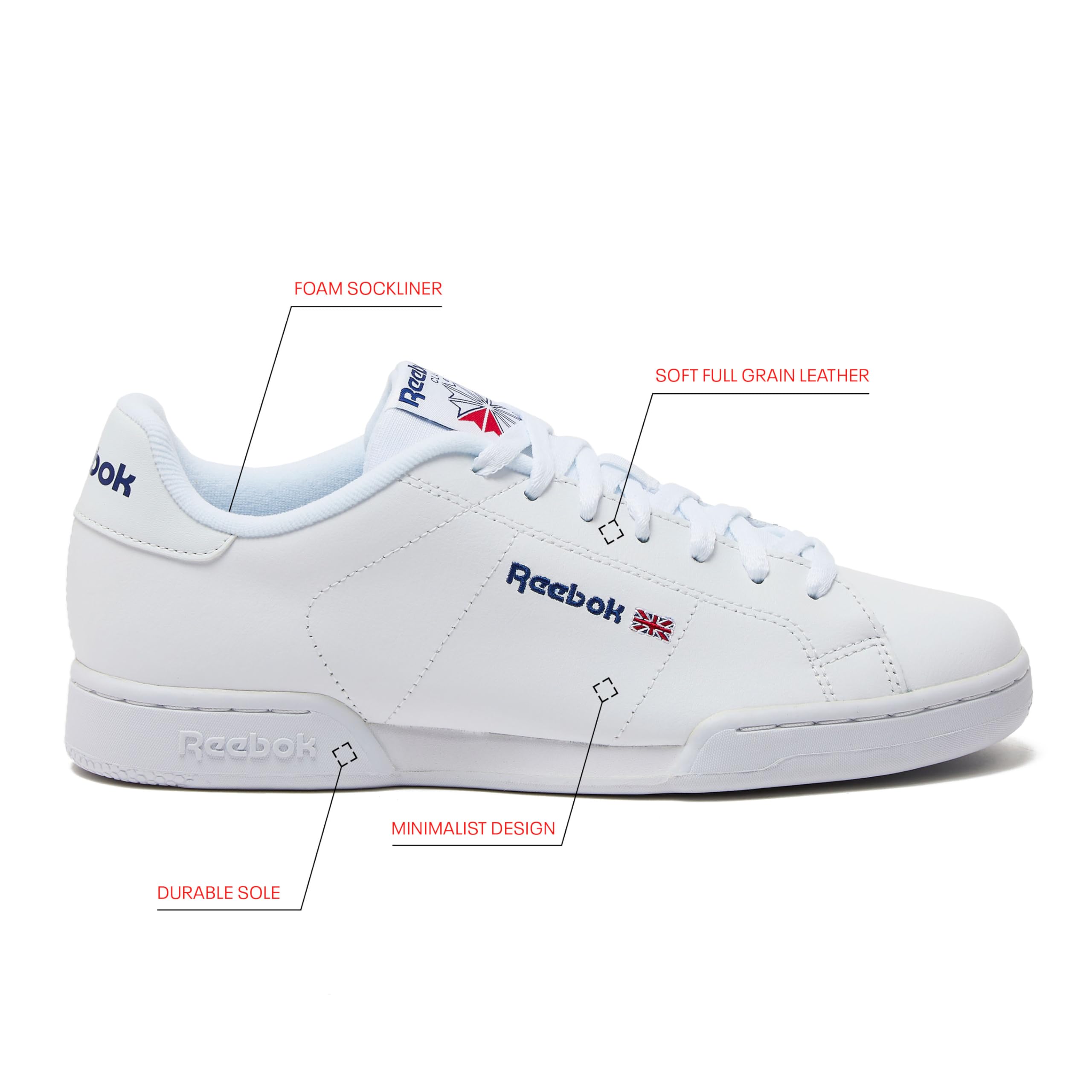 Reebok Men's NPC II Casual Sneakers