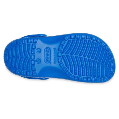 Crocs Kids Classic Clog (Little Kid/Big Kid) - Clogs for Kids - Synthetic Lining - Circulation Nubs Blue Bolt 13 Little Kid M