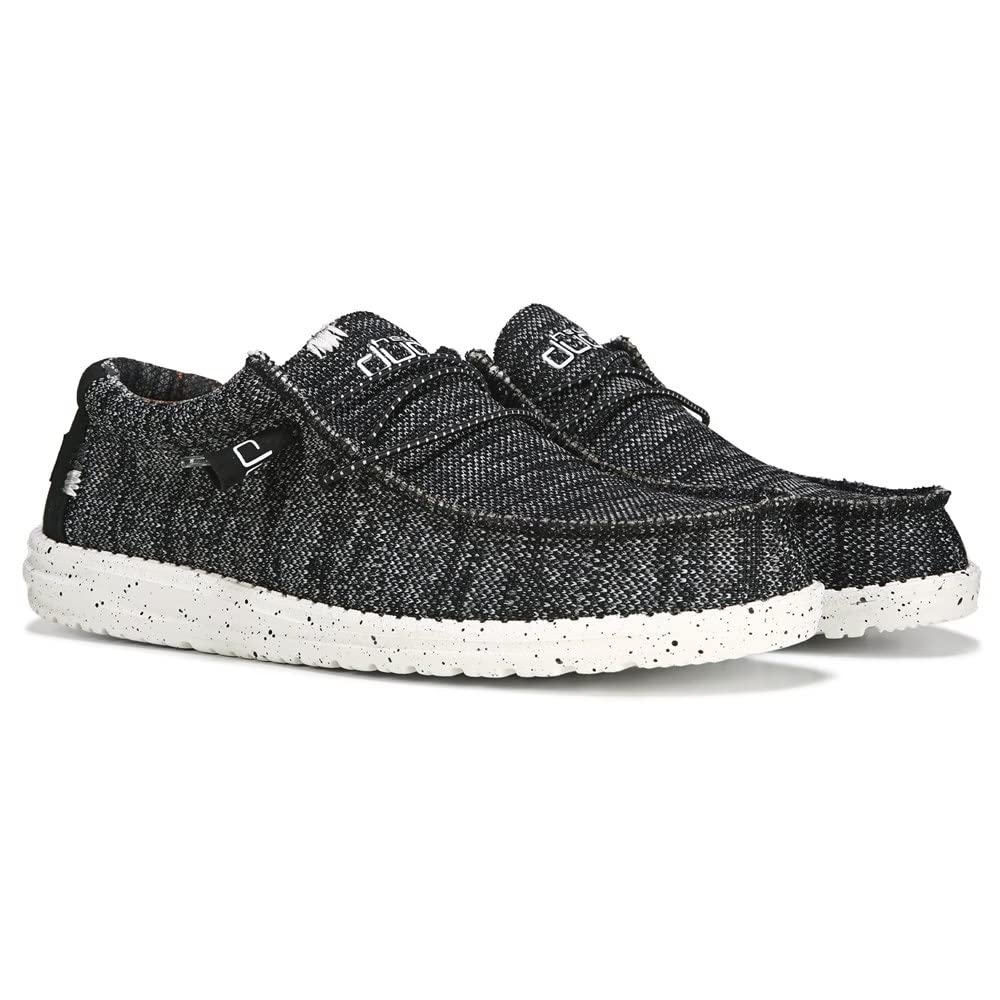 Hey Dude Men's Wally Suede Multiple Colors | Men’s Shoes | Men's Lace Up Loafers | Comfortable & Light-Weight