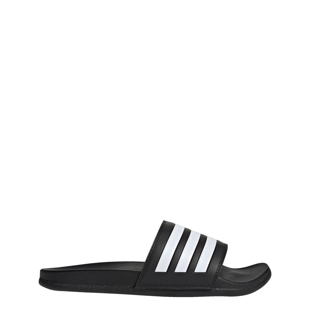 adidas Mens Adilette Comfort Slide Casual Sandals Casual - White
