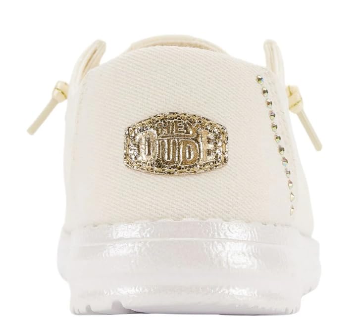 HEYDUDE Wendy Stardust, Women's Shoes, Slip-on Loafers, Comfortable & Light-Weight