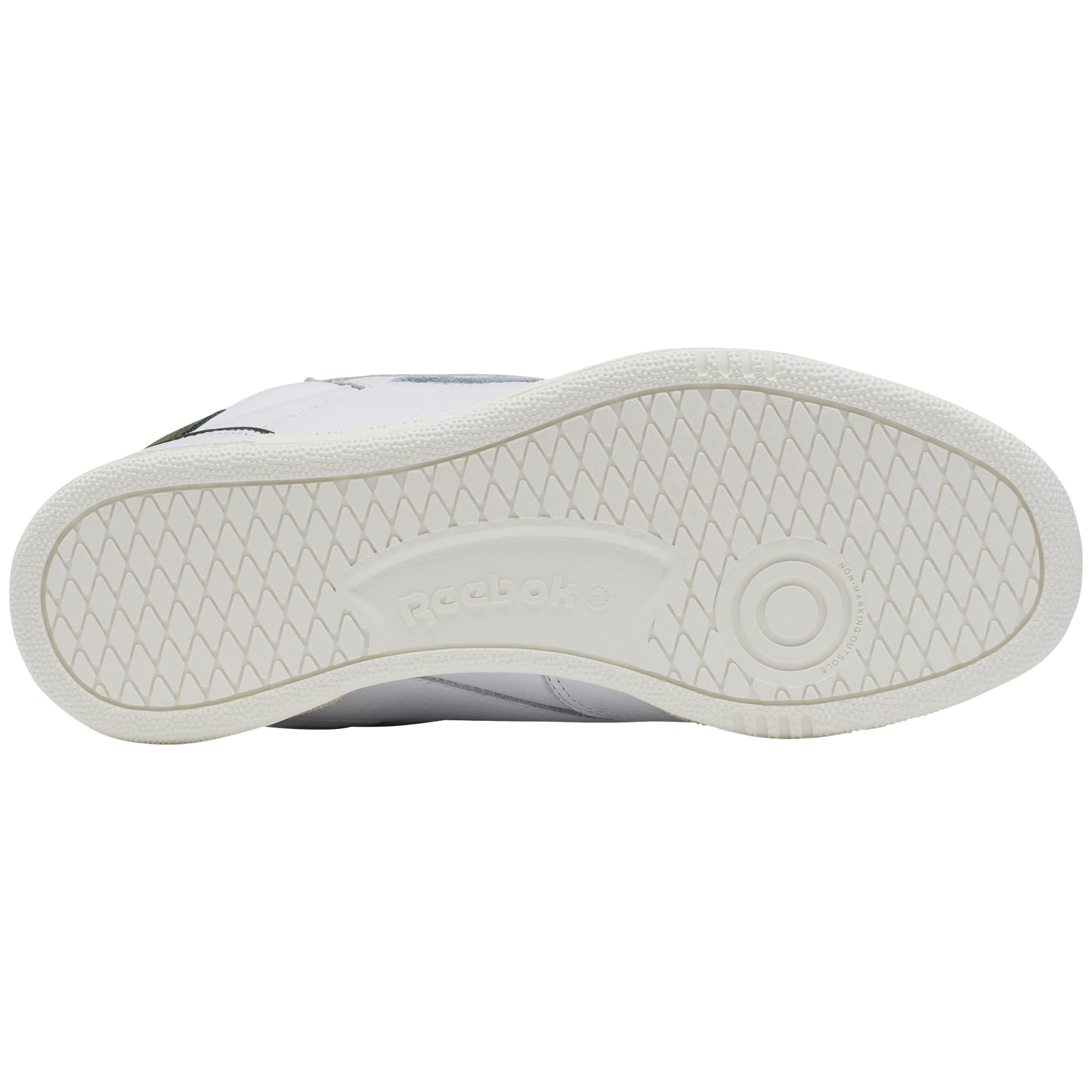 Reebok Unisex Club C Bulc Shoes, White/Varsity Green/Chalk, 12