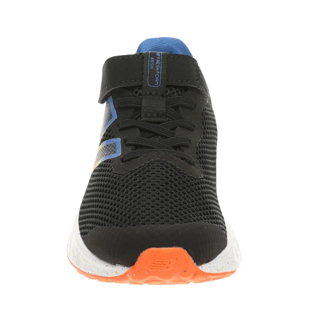 New Balance Kids’ Fresh Foam Arishi V4 Bungee Lace with Top Strap Running Shoe