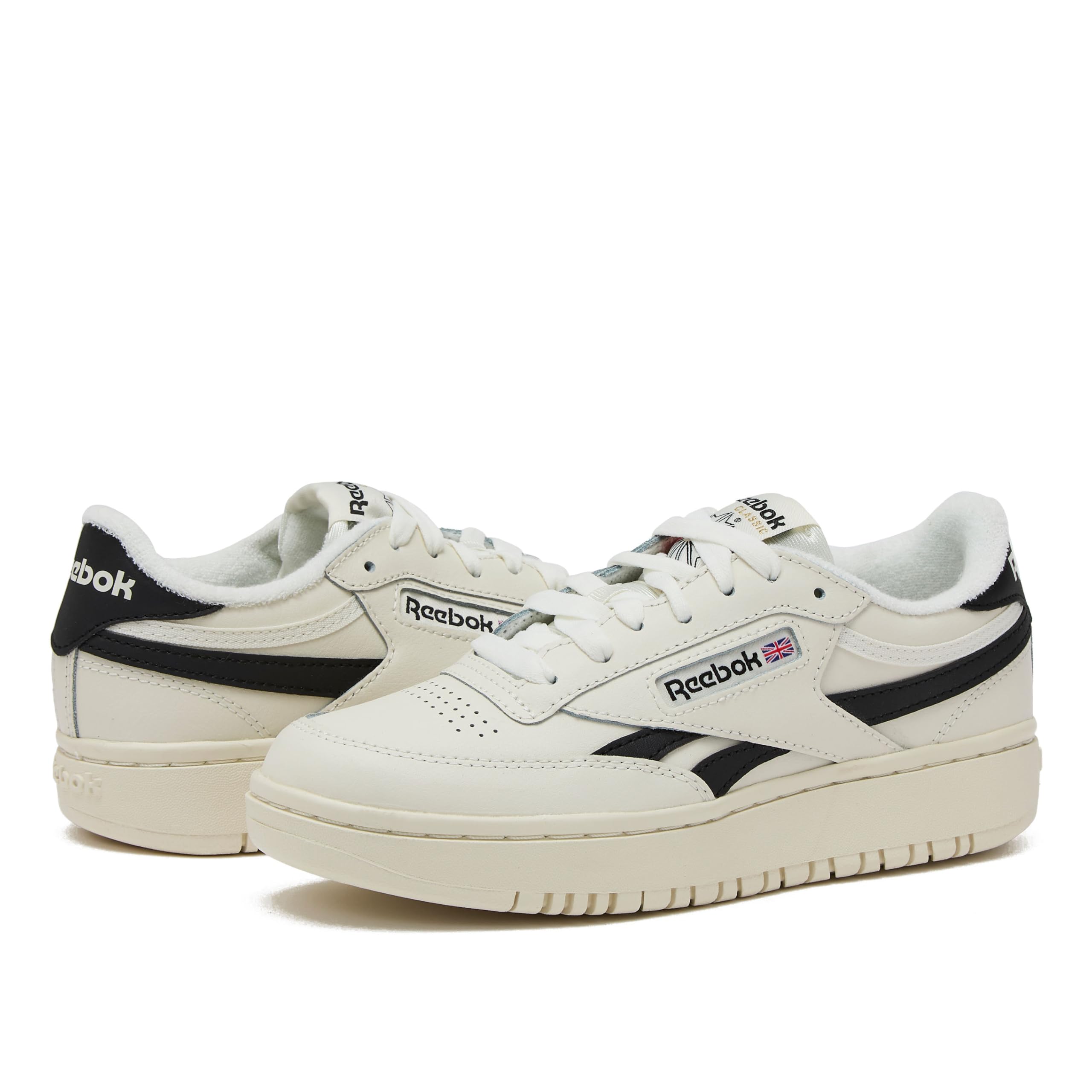 Reebok Womens Club C Double Revenge Platform Tennis Shoes for Women, Fashion Womens Sneakers