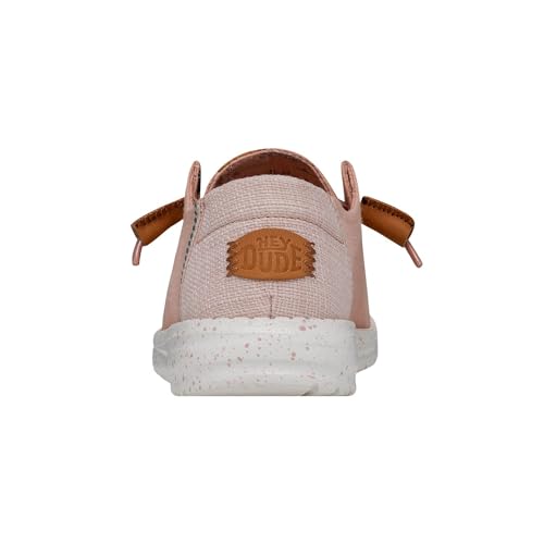 Hey Dude Women's Wendy Washed Canvas | Women’s Shoes | Women’s Lace Up Loafers | Comfortable & Light-Weight