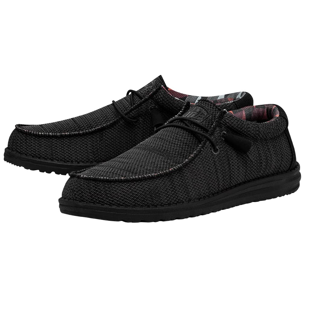 Hey Dude Men's Wally Suede Multiple Colors | Men’s Shoes | Men's Lace Up Loafers | Comfortable & Light-Weight