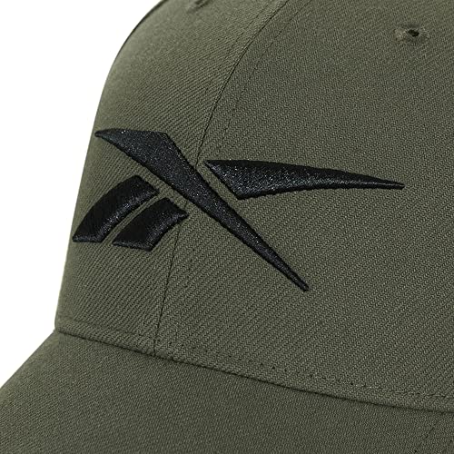 Reebok Unisex-Adult Vector Classic Ballcap with Adjustable Snapback for Men and Women (One Size Fits Most)