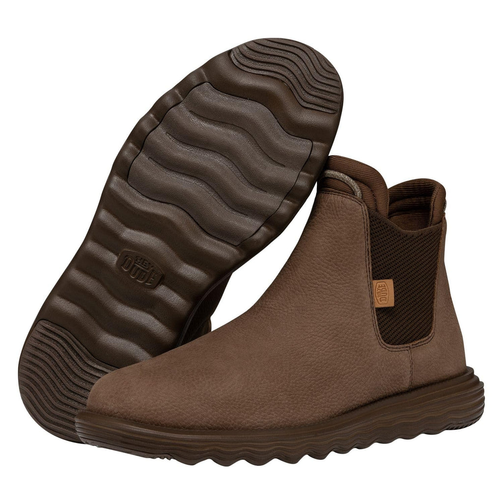 Hey Dude Men's Branson Boot Craft Leather