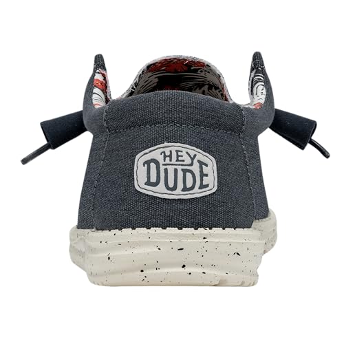 Hey Dude Men's Wally Stretch | Men's Loafers | Comfortable & Light-Weight