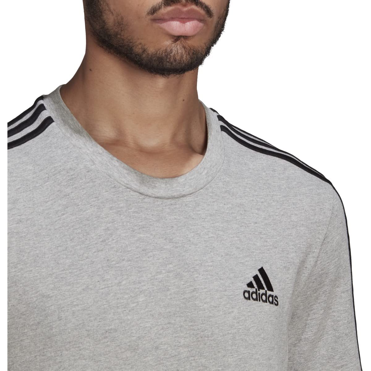 adidas Men's Essentials 3-stripes Tee