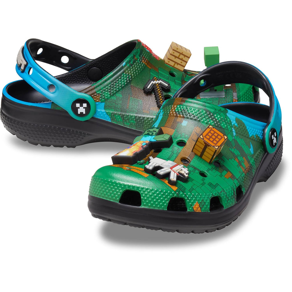 Crocs Kids' Classic Minecraft Clogs