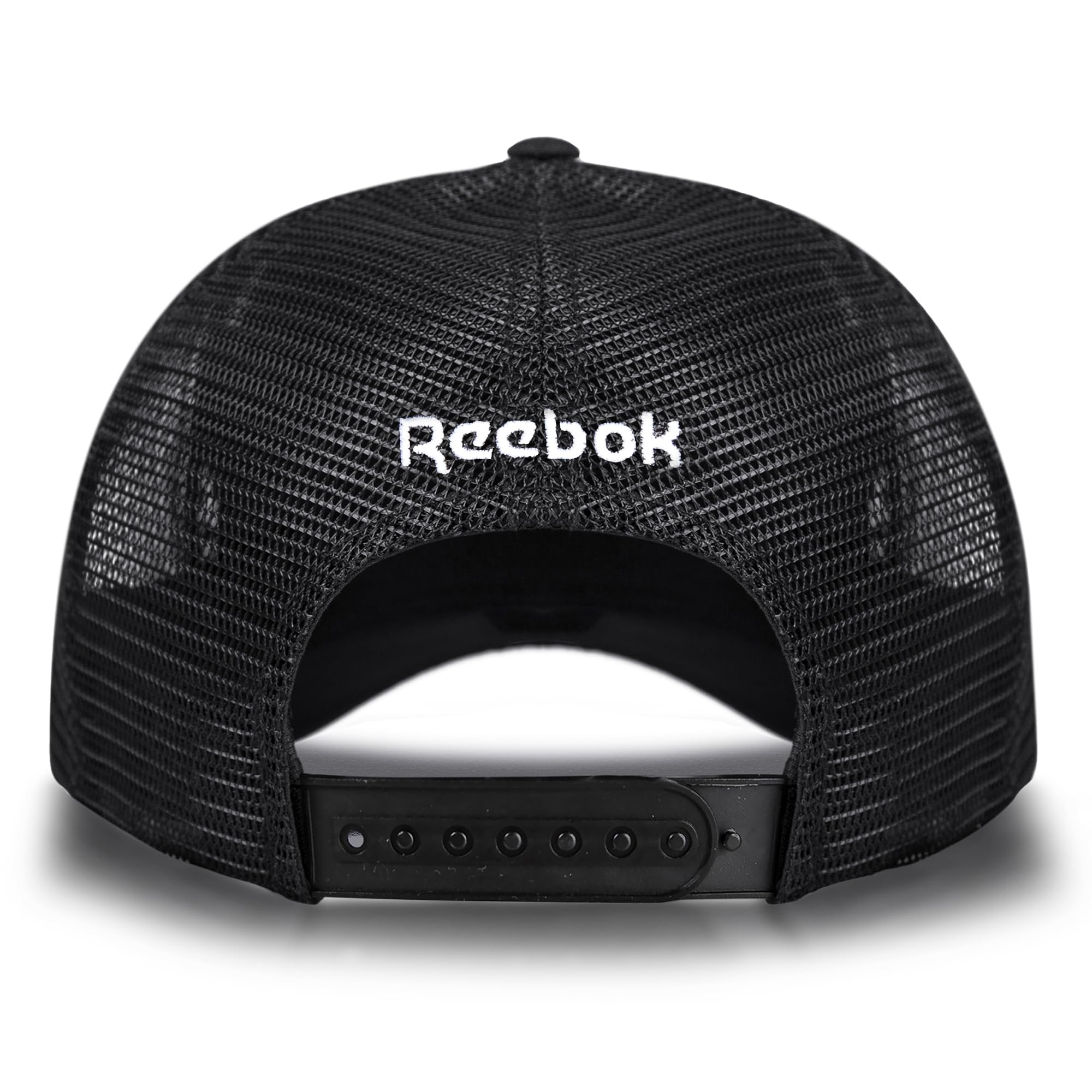 Reebok Aero Trucker Hat | Snapback | Adjustable | Mesh Back | Retro | Baseball | Streetwear | Urban | Lifestyle - White