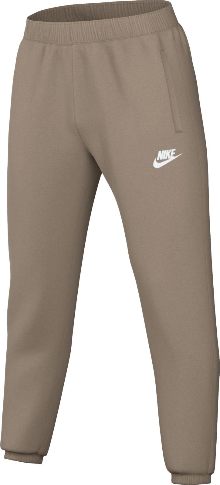 Nike Sportswear Club Fleece Men's Pants (BV2737-247, Khaki/Khaki/White)