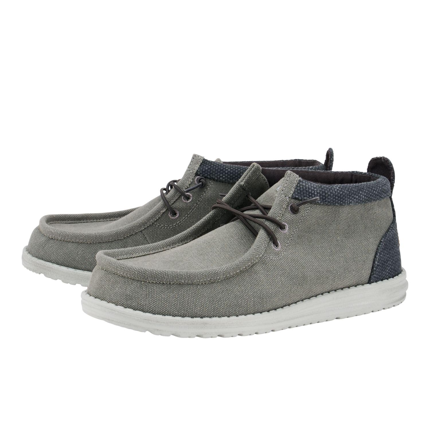 HEYDUDE Men's Wally Mid Stretch, Pull on Boots, Comfortable & Light-Weight