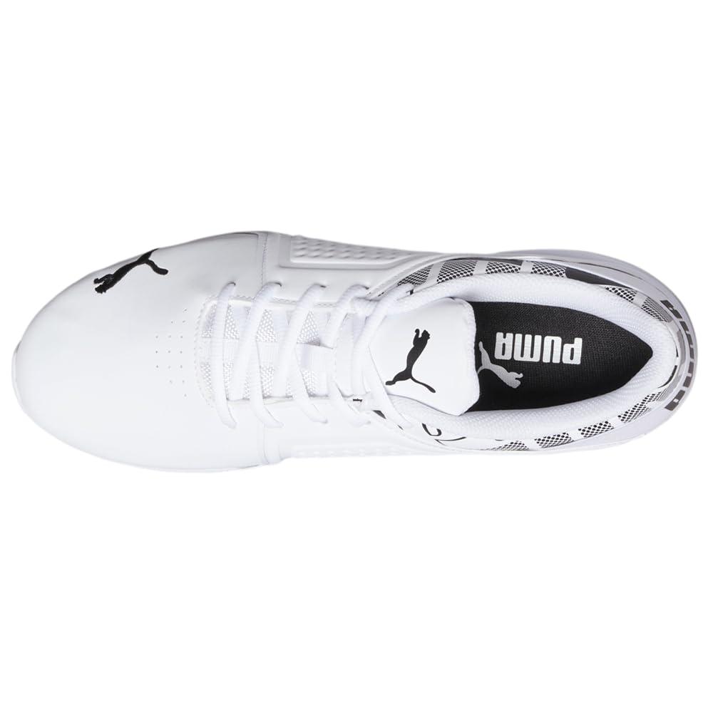 PUMA Men's Viz Runner Cross-Trainer (9, Puma/White-puma/Black, Numeric_9)