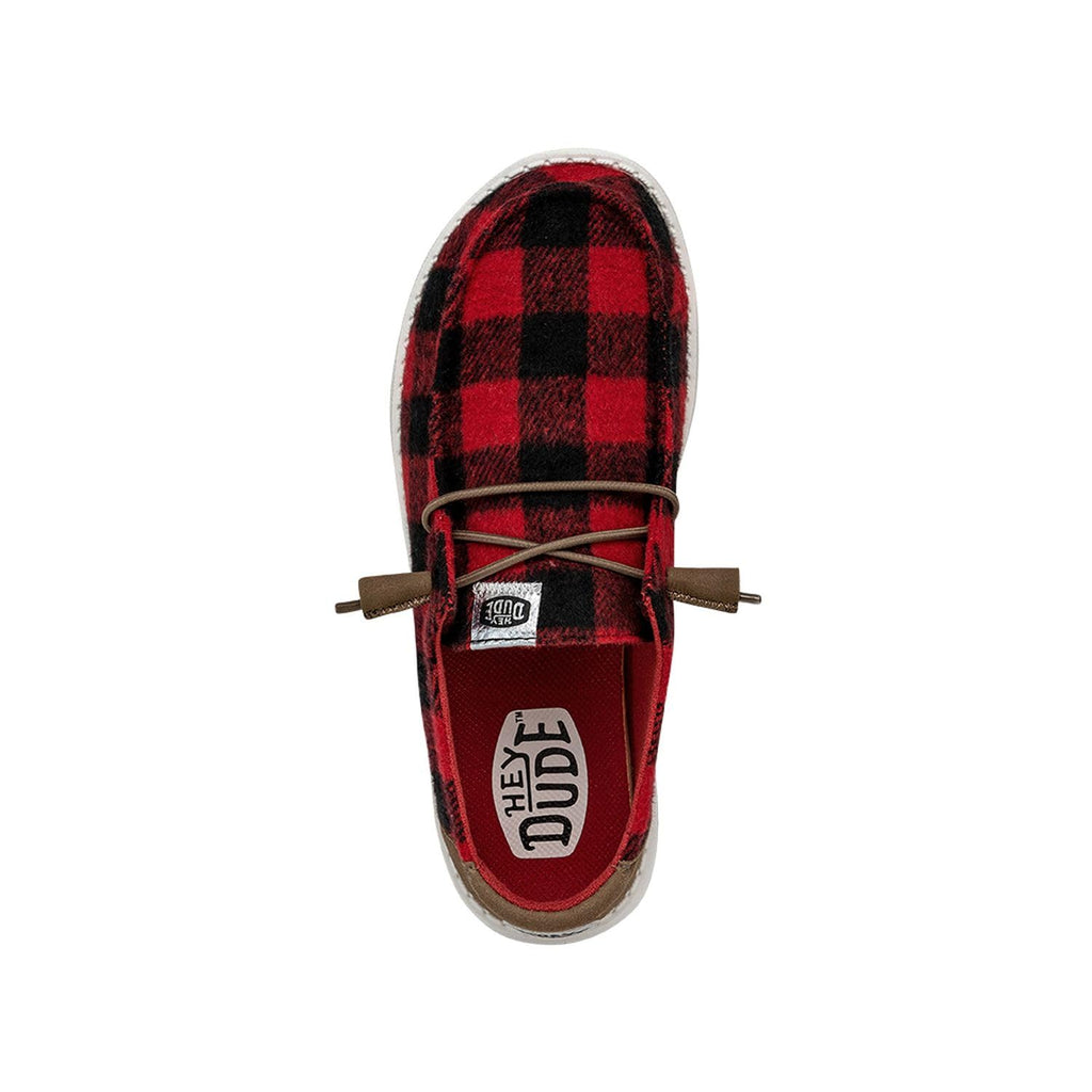 HEYDUDE Wendy Buffalo Plaid | Women’s Shoes | Women’s Slip-on Loafers | Comfortable & Light-Weight