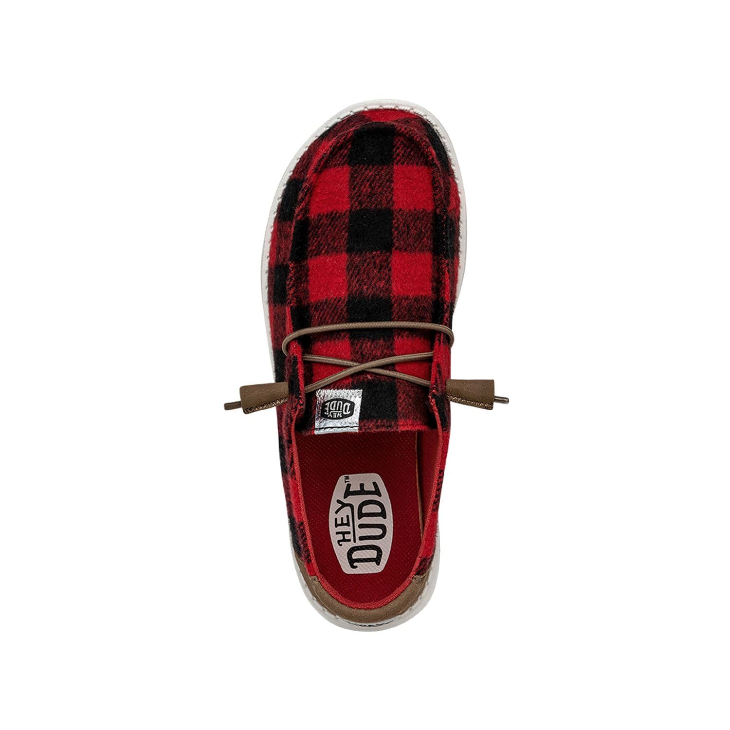 HEYDUDE Wendy Buffalo Plaid | Women’s Shoes | Women’s Slip-on Loafers | Comfortable & Light-Weight