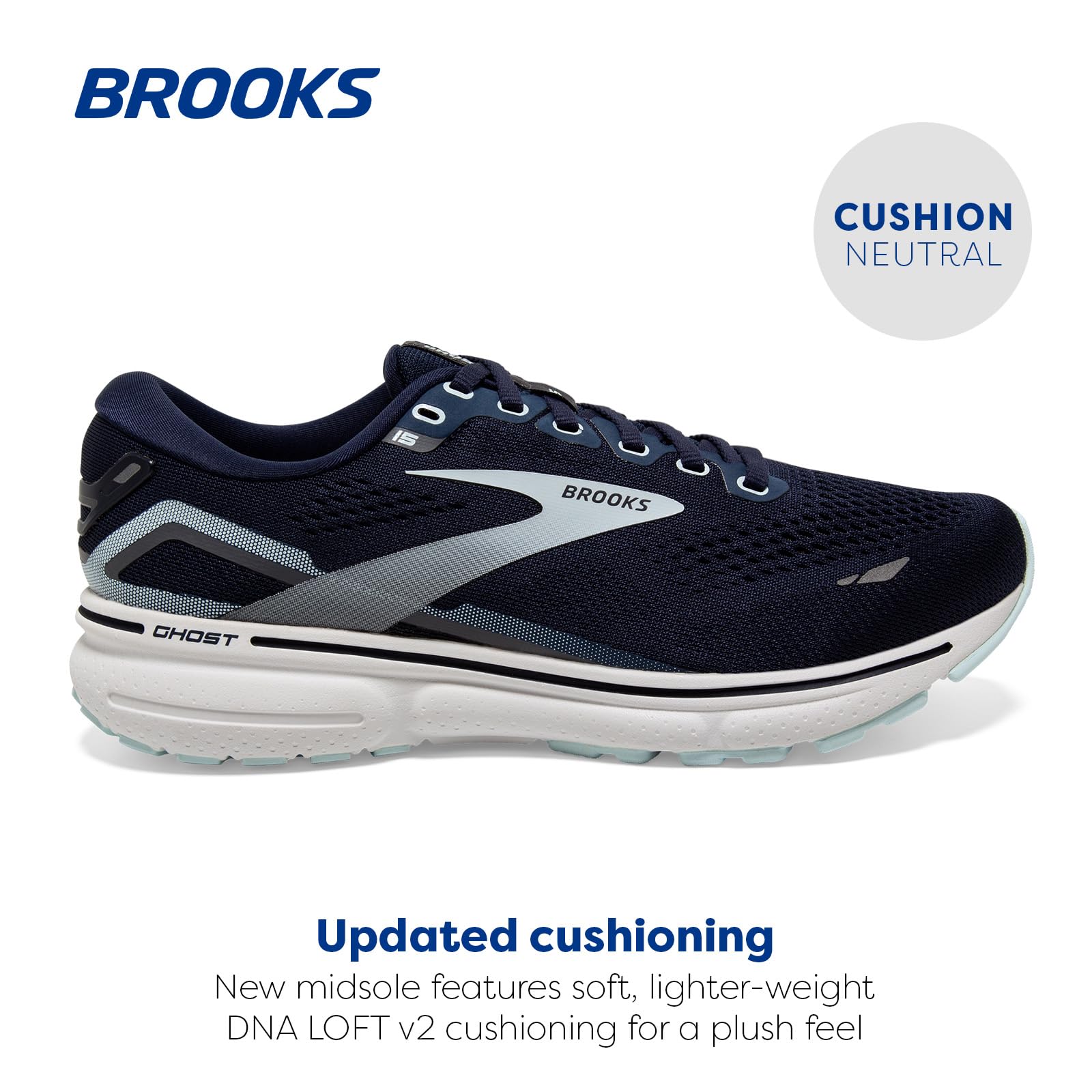 Brooks Women's Ghost 15 Neutral Running Shoe