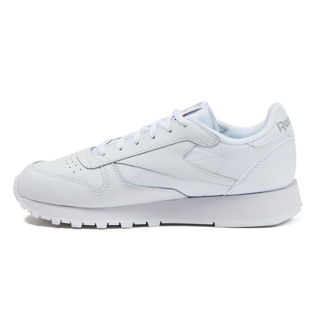 Reebok Classic Leather Girls & Boys Shoes for Kids, Toddler, Little Kid or Big Kid Sneakers, White, 6 Big Kid