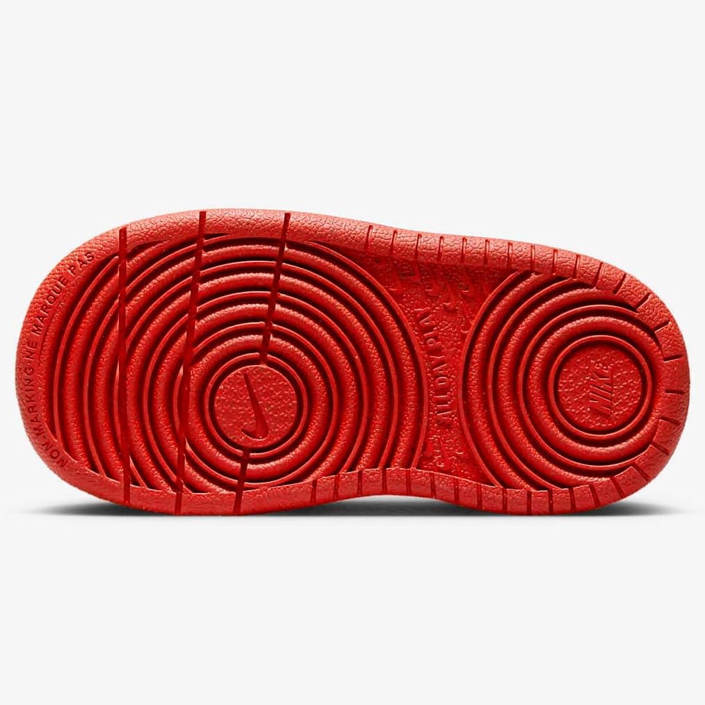 Nike Court Borough Low Recraft Baby/Toddler Shoes (DV5458-004, Black/Bronzine/Light Armory Blue/Playful Pink) Size 3