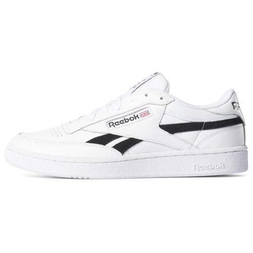 Reebok Men's Revenge Plus Shoe, White/Black, 8 M US
