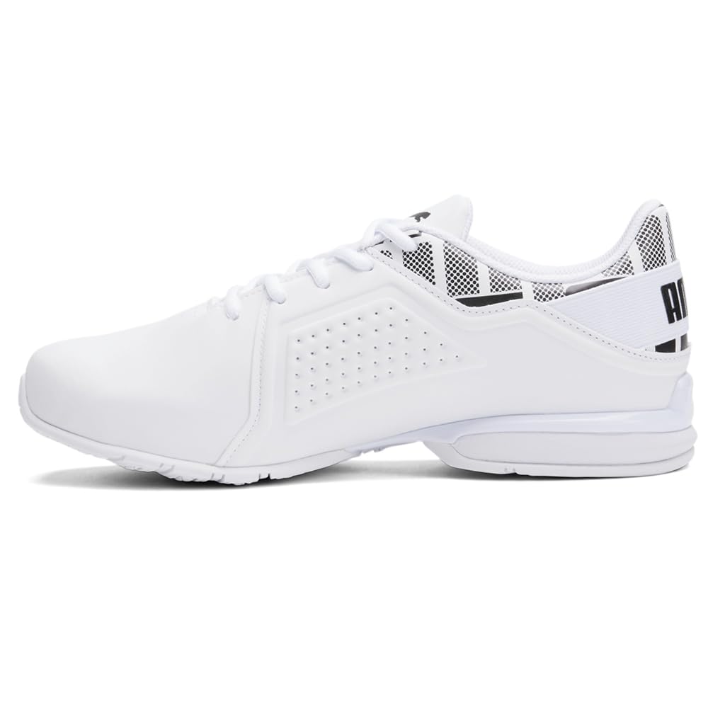PUMA Men's Viz Runner Cross-Trainer (9, Puma/White-puma/Black, Numeric_9)