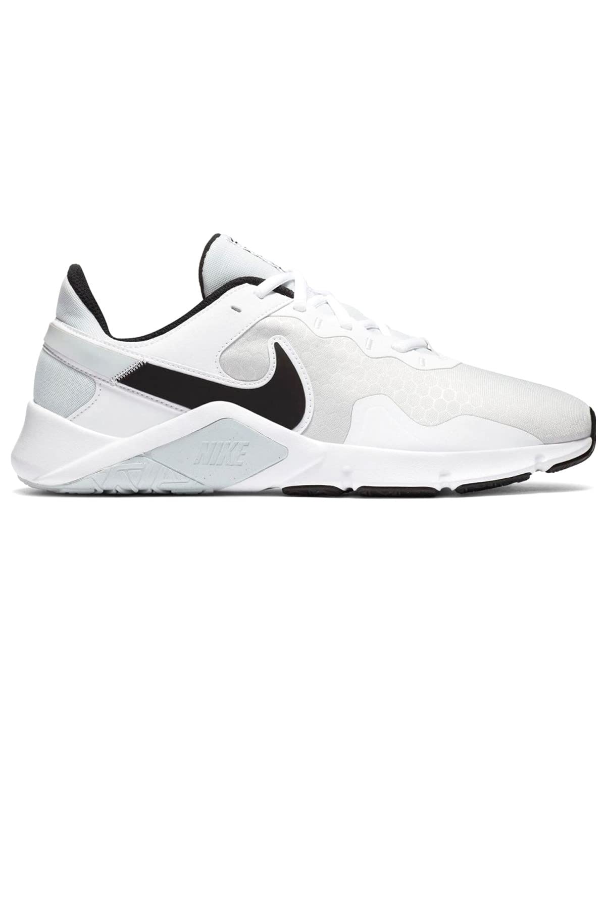 Nike Men's Cross Training Sneaker, Grey Pure Platinum Black White, 9