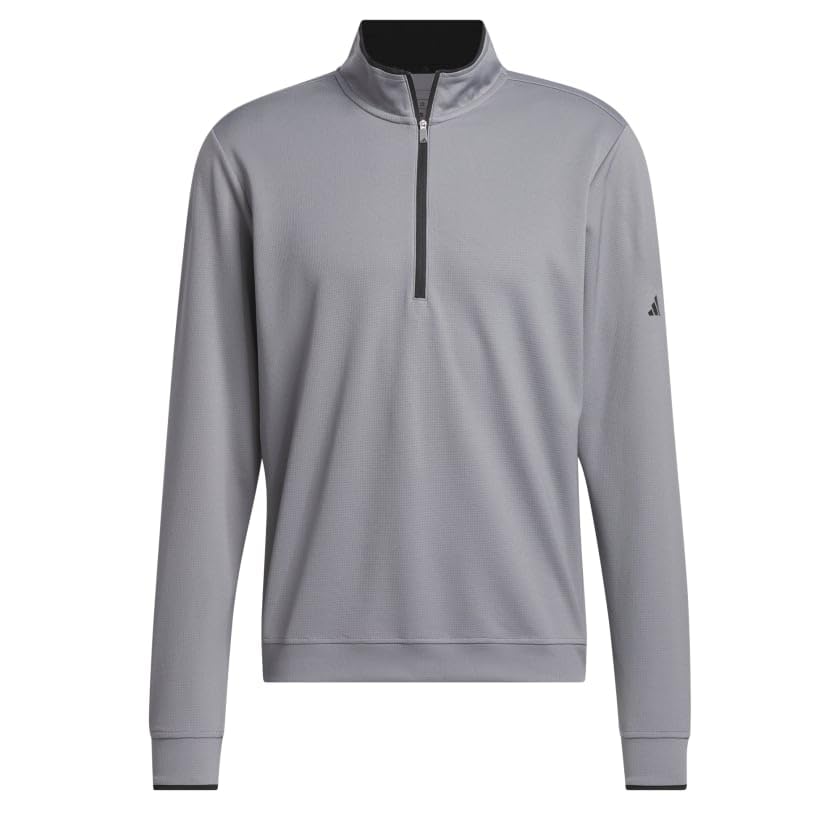 adidas mens Lightweight Half-zip Top