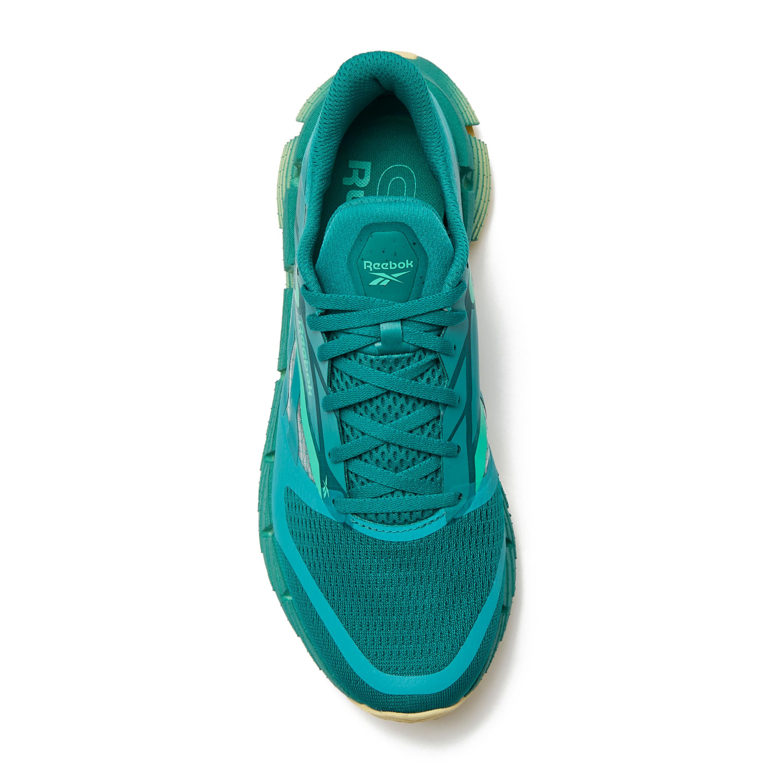Reebok Floatzig Running Shoes for Men, Team Teal/Unleashed Green/White, 10