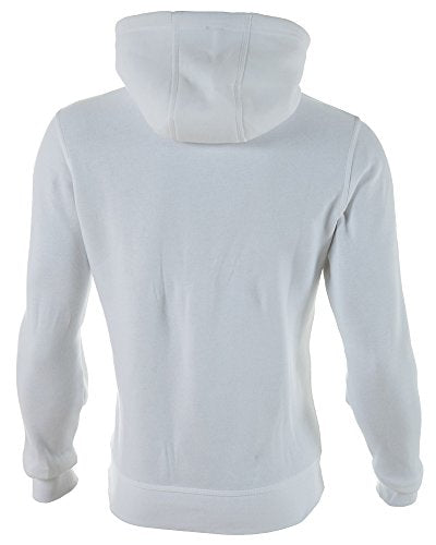 Nike Club Fleece Pullover Hoodie White,Small
