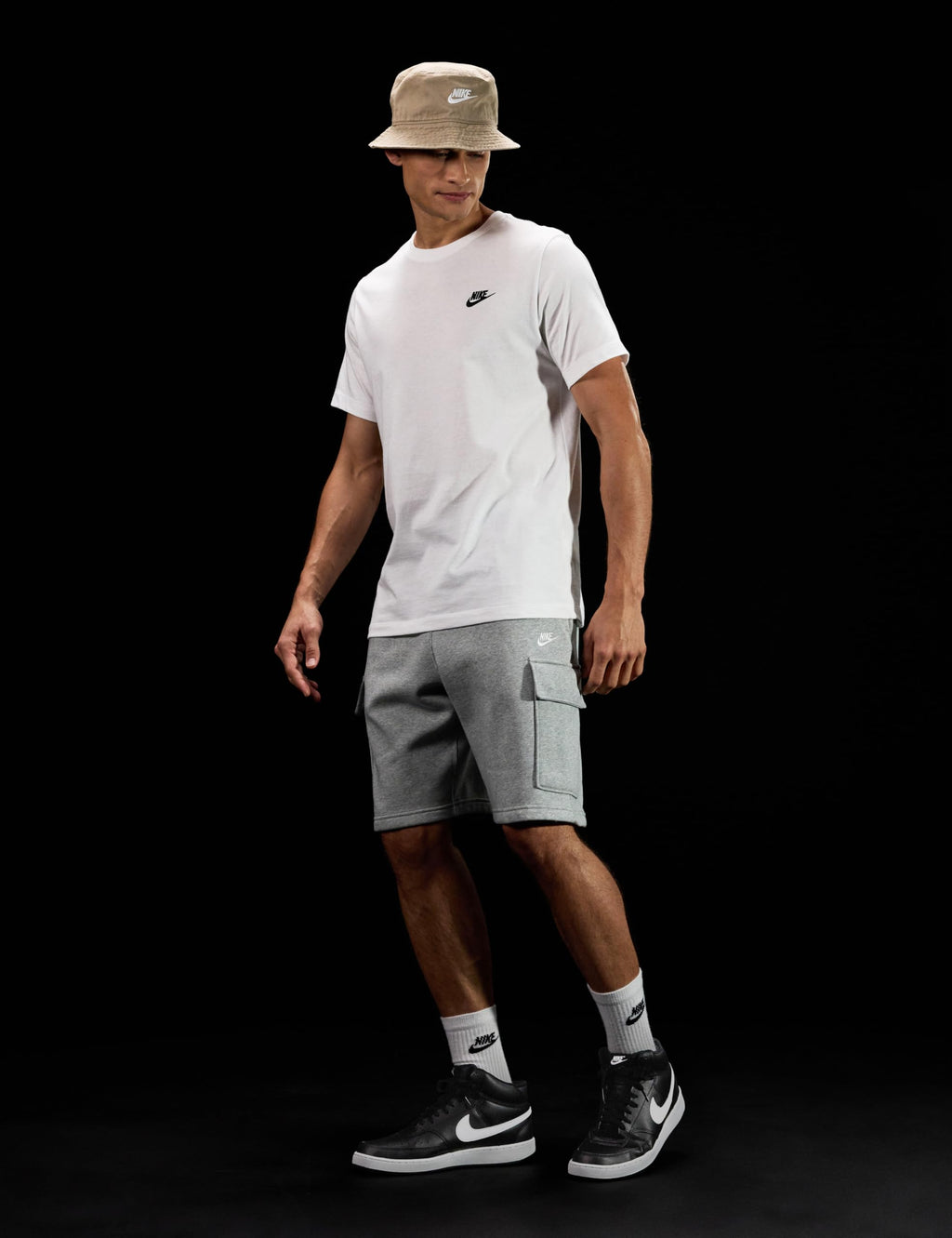 Nike Men's Court Vision Mid Next Nature Shoes