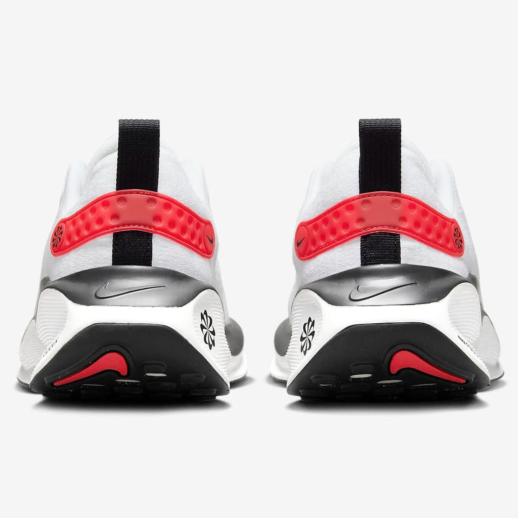 Nike InfinityRN 4 Men's Road Running Shoes (DR2665-100, White/Platinum Tint/Light Crimson/) Size 8.5