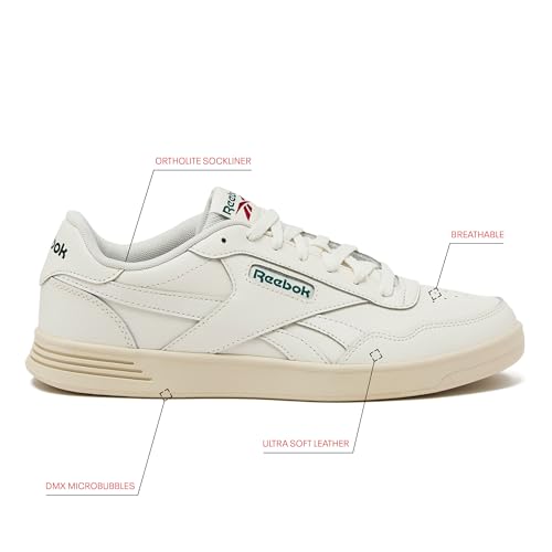 Reebok Mens Court Advance Sneakers for Men - Casual Tennis Mens Shoes