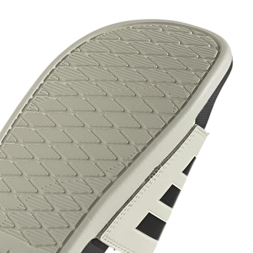 adidas Mens Adilette Comfort Slide Casual Sandals Casual - White