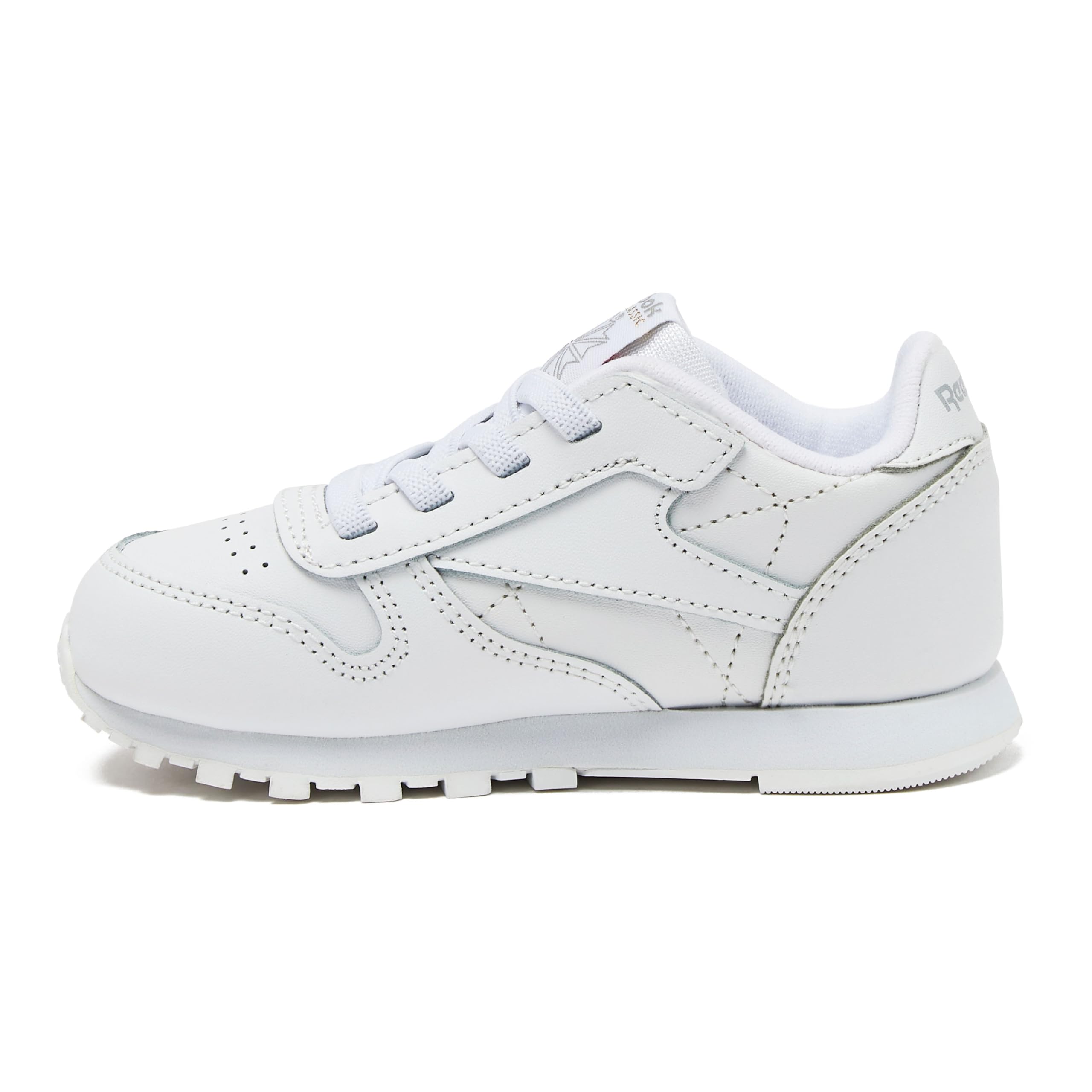 Reebok Classic Leather Girls & Boys Shoes for Kids, Toddler, Little Kid or Big Kid Sneakers, White, 6.5 Toddler