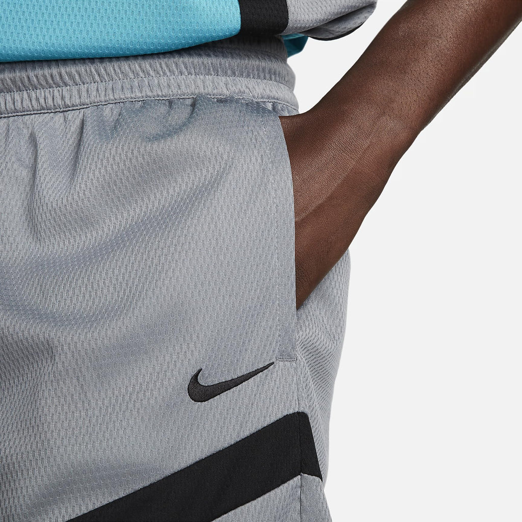 Nike Icon Men's Dri-FIT 6" Basketball Shorts (Cool Grey/Cool Grey/Black/Black, FQ5527-065)