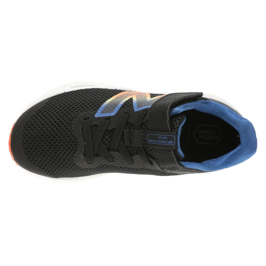 New Balance Kids’ Fresh Foam Arishi V4 Bungee Lace with Top Strap Running Shoe