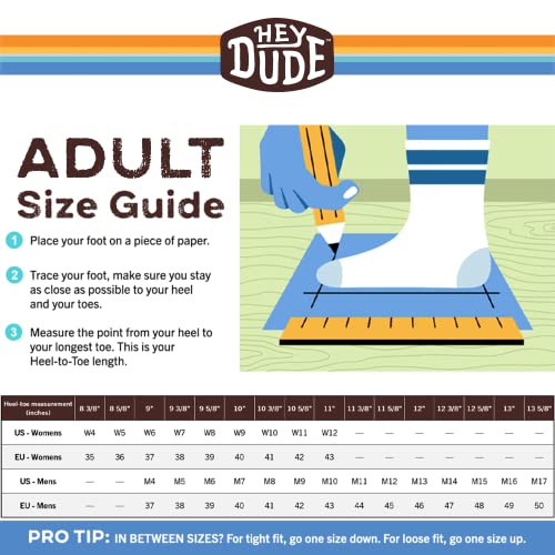 Hey Dude Men's Wally Stretch | Men's Loafers | Comfortable & Light-Weight